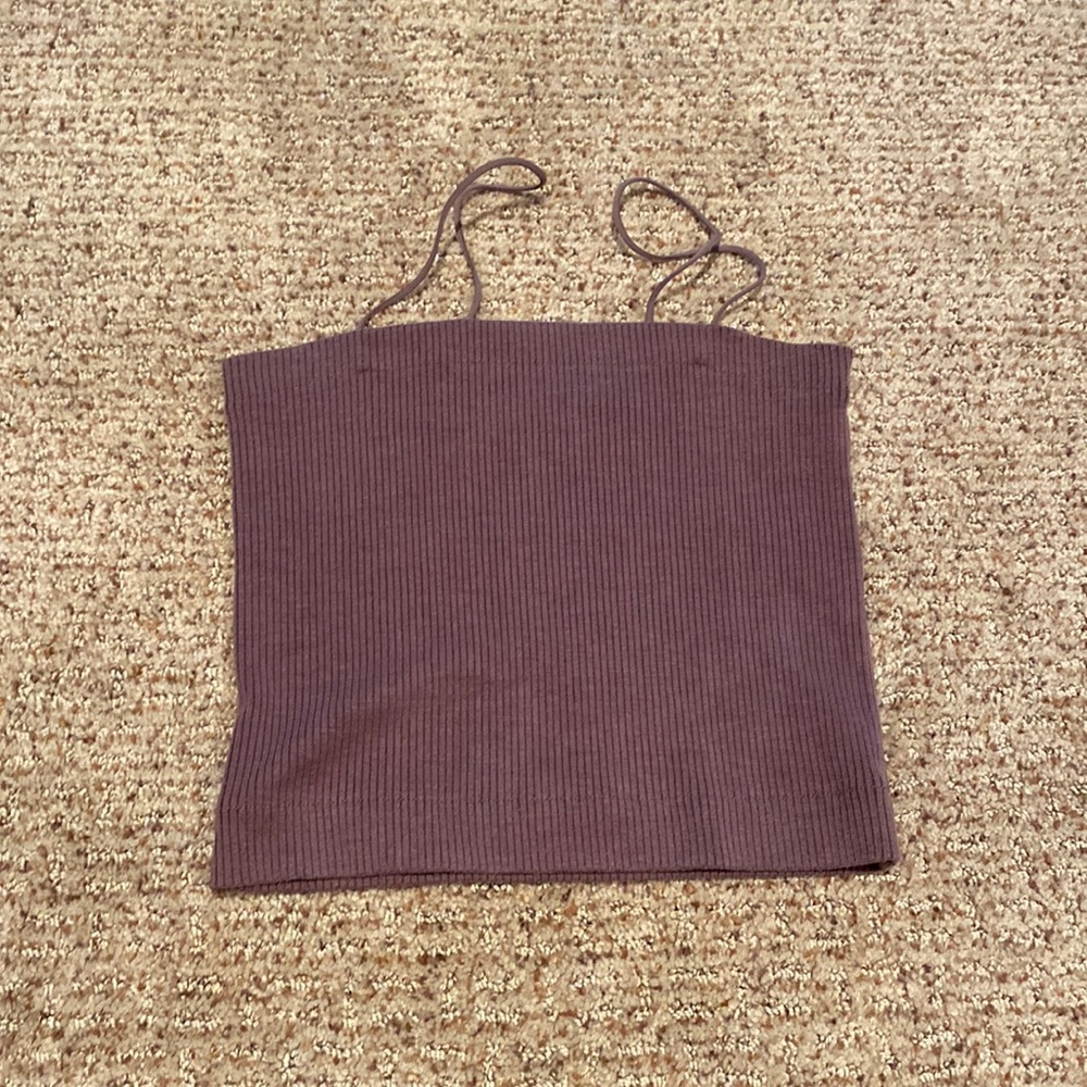 purple American Eagle tank